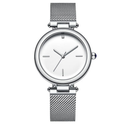 Diamond Quartz Watch Wearproof Corrosionproof véritable encroûté