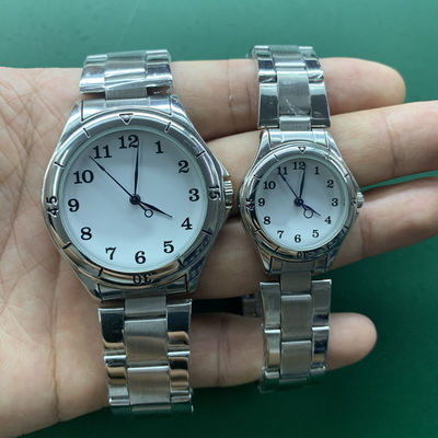 Montres assorties personnalisées pour la preuve de l'eau des couples 3bar