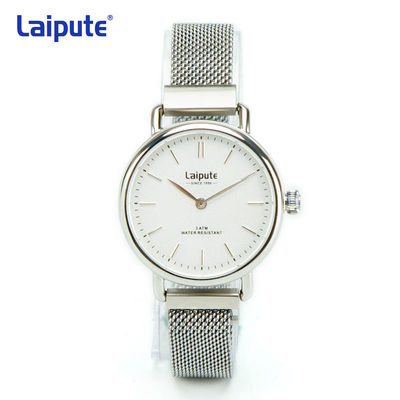Dames Wearproof de montre de bracelet de montre-bracelet de quartz d'acier inoxydable 50*27*28cm