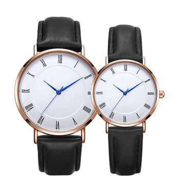 Cadeau marqué analogue de montre réglé pour le résistant à l'eau des couples SUS316L 3ATM