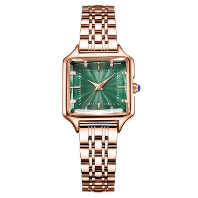 Le cru en spirale Diamond Quartz Watch 3ATM de couronne imperméabilisent