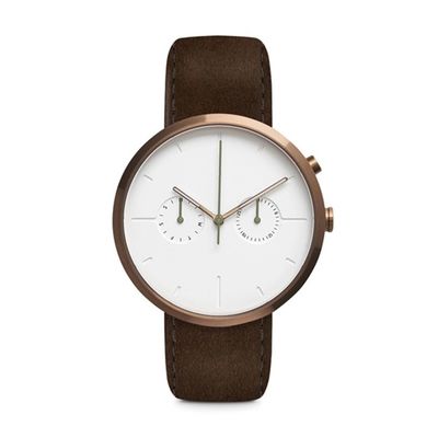 le chronographe Matte Black Wrist Watch ROHS a approuvé 5atm imperméable