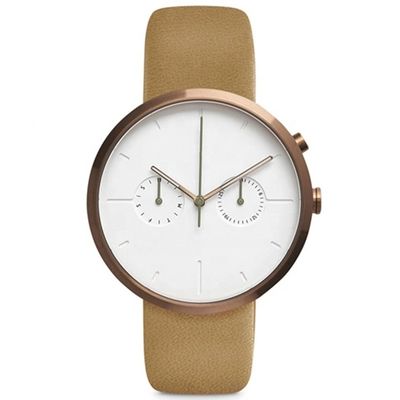le chronographe Matte Black Wrist Watch ROHS a approuvé 5atm imperméable