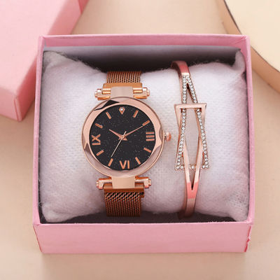 Le cadeau multifonctionnel de montre-bracelet a placé l'épaisseur de 8mm avec le cadran de Gypsophila