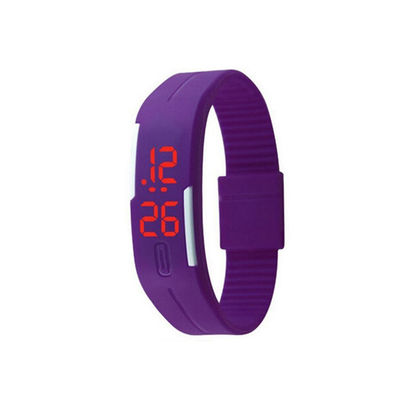 Montre analogique-numérique unisexe de bracelet d'ODM Digital de courroie de silicone de montre de sports