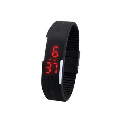 Montre analogique-numérique unisexe de bracelet d'ODM Digital de courroie de silicone de montre de sports
