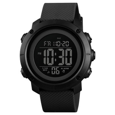 Hommes de plastique de montre-bracelet de montre façonner la montre de Digital de sport de silicone