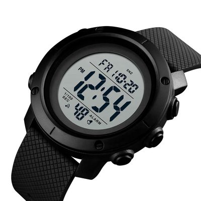 Hommes de plastique de montre-bracelet de montre façonner la montre de Digital de sport de silicone