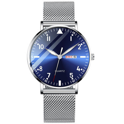 Épaisseur arrière multifonctionnelle de la montre 6mm de bracelet d'acier inoxydable de montre de Bilayer