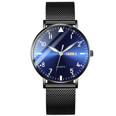 Épaisseur arrière multifonctionnelle de la montre 6mm de bracelet d'acier inoxydable de montre de Bilayer