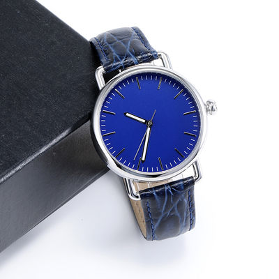 Montre d'acier inoxydable de quartz d'OEM, montre 5ATM d'acier inoxydable du Japon Movt 316l