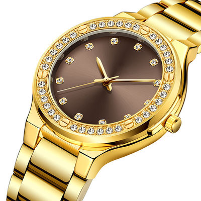 ROHS Diamond Quartz Watch véritable, Hardlex Diamond Bracelet Watch For Ladies