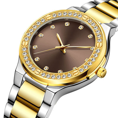 ROHS Diamond Quartz Watch véritable, Hardlex Diamond Bracelet Watch For Ladies
