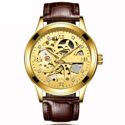 Poids 100g mécanique transparent de Diamond Alloy Quartz Wrist Watch