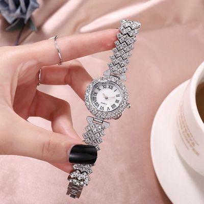 l'eau de mouvement de la montre-bracelet SL68 de quartz de femmes de 28mm clignotant plaquante