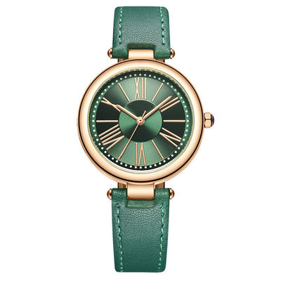 Montre imperméable 3 Pin Design de l'acier inoxydable des femmes Wearproof