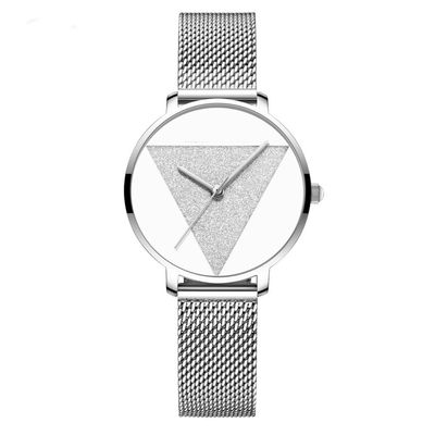 La montre-bracelet ROHS de luxe de quartz de femmes de Multiapplication a approuvé