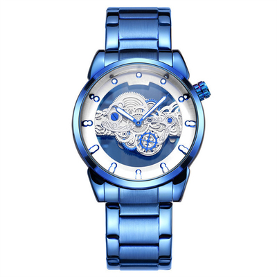 Creusez la montre automatique initiale non mécanique 3ATM de quartz imperméable