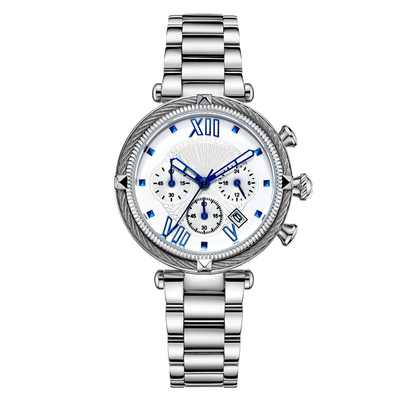 Nouvelles montres de luxe de tendance de Crystal Women Watch Roman Numerals pour des dames
