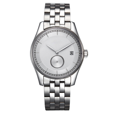 Montre-bracelet mutuelle de quartz d'acier inoxydable de professionnels pour des affaires
