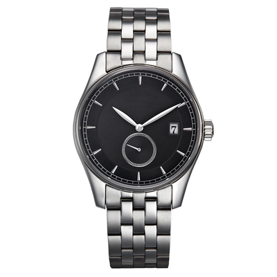 Montre-bracelet mutuelle de quartz d'acier inoxydable de professionnels pour des affaires