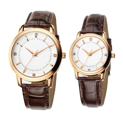 Les amants classiques façonnent à des affaires de montres rétro Diamond Japan Movement Watch