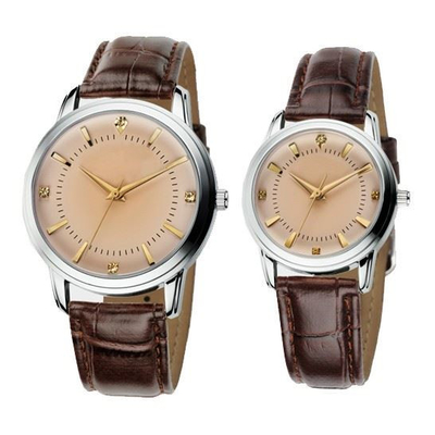 Les amants classiques façonnent à des affaires de montres rétro Diamond Japan Movement Watch