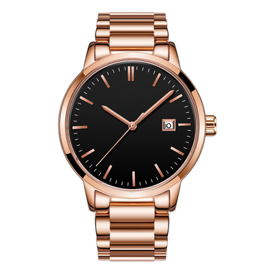 La courroie analogue en verre minérale de la montre-bracelet 20mm a tressé le nylon pour les hommes
