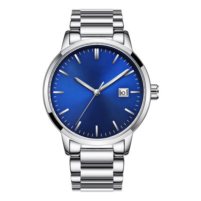 La courroie analogue en verre minérale de la montre-bracelet 20mm a tressé le nylon pour les hommes