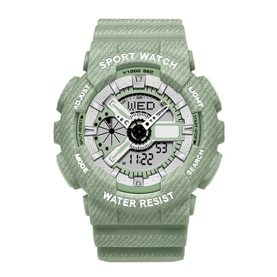 Courroie imperméable 25mm de résine de montre de quartz de couples de sport de Speedmaster