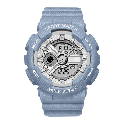 Courroie imperméable 25mm de résine de montre de quartz de couples de sport de Speedmaster