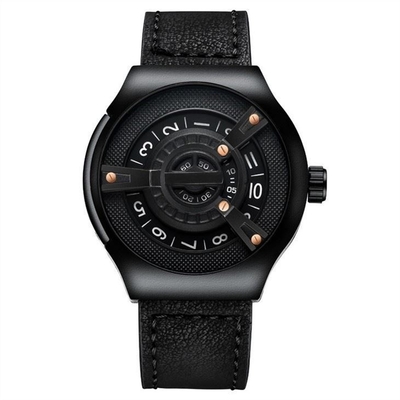 Caisse imperméable en verre 13mm de minerai de montre-bracelet de quartz de l'alliage 3BAR