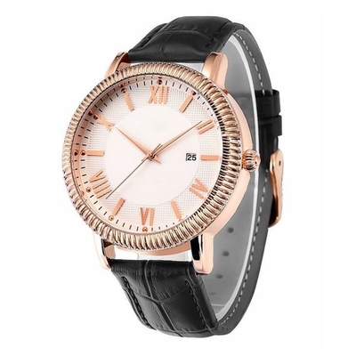 Les montres-bracelet occasionnelles Sun de sports de quartz d'hommes ont modelé la montre d'affaires