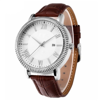 Les montres-bracelet occasionnelles Sun de sports de quartz d'hommes ont modelé la montre d'affaires