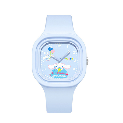 Longueur de la montre de Digital de silicone de bande de montre de silicagel d'étudiants 245mm résistante aux chocs
