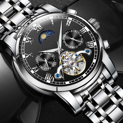 Montres professionnelles d'affaires de montre d'Accurist de cru de mouvement de quartz