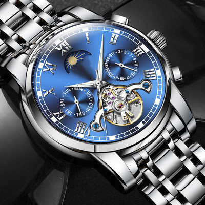 Montres professionnelles d'affaires de montre d'Accurist de cru de mouvement de quartz