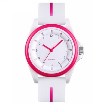 Les dames de courroie de silicone observe la bande de silicone de montre de Digital de bande de silicone pour la montre