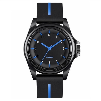 Les dames de courroie de silicone observe la bande de silicone de montre de Digital de bande de silicone pour la montre
