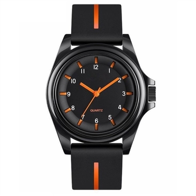 Les dames de courroie de silicone observe la bande de silicone de montre de Digital de bande de silicone pour la montre