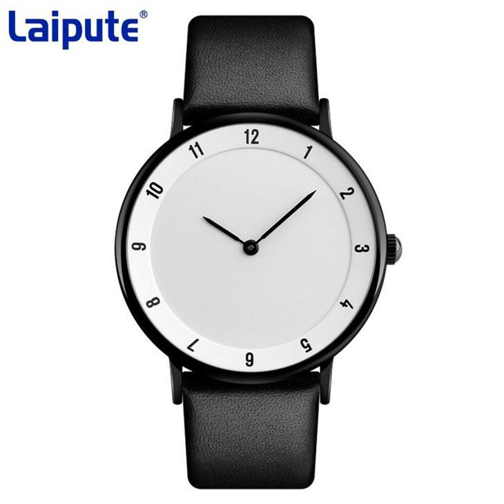 Vide en alliage de zinc de montre-bracelet occasionnelle de mouvement de quartz plaquant les montres du tenue professionnelle décontractée des hommes
