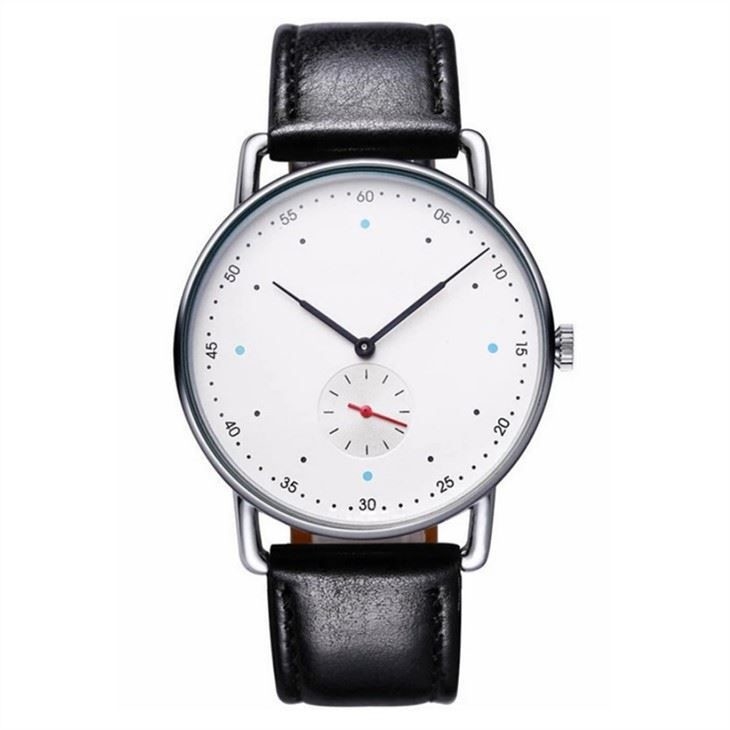 Rétros bandes de montre de sport de cuir de taille de caisse des montres de Digital des hommes de style d'OEM 40mm