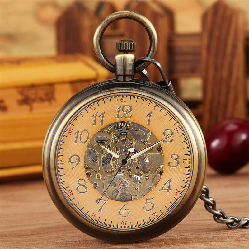 Montre de poche imperméable de quartz de collection du cru 1ATM Sapphire Material