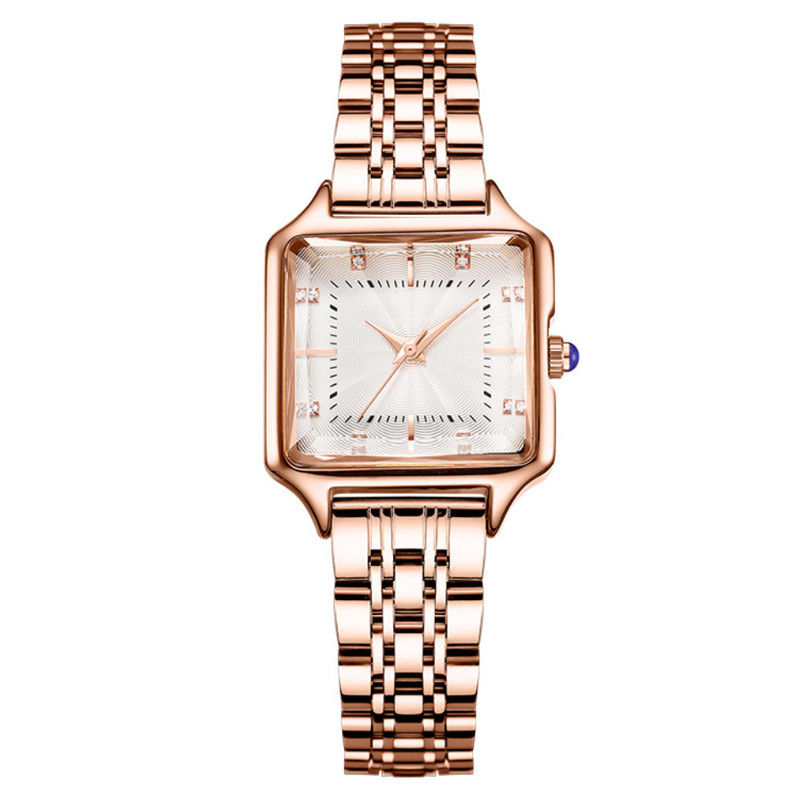 Le cru en spirale Diamond Quartz Watch 3ATM de couronne imperméabilisent
