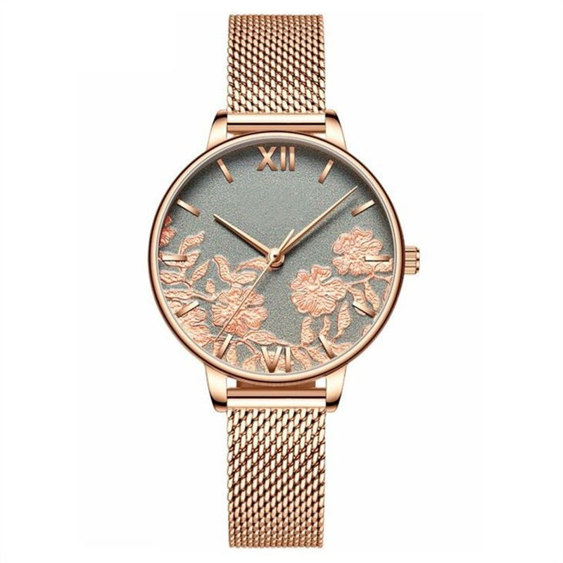 Chronographe minimaliste Multipattern Multiusage de montre-bracelet de quartz d'alliage de cru